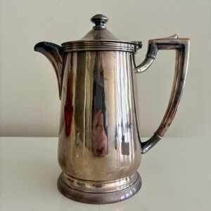 1940s Silver Plated Teapot Coffeepot